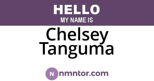 Chelsey Tanguma