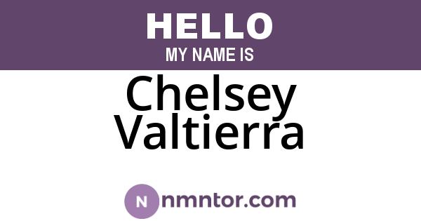 Chelsey Valtierra