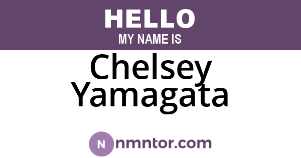 Chelsey Yamagata