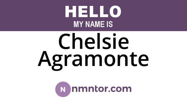 Chelsie Agramonte