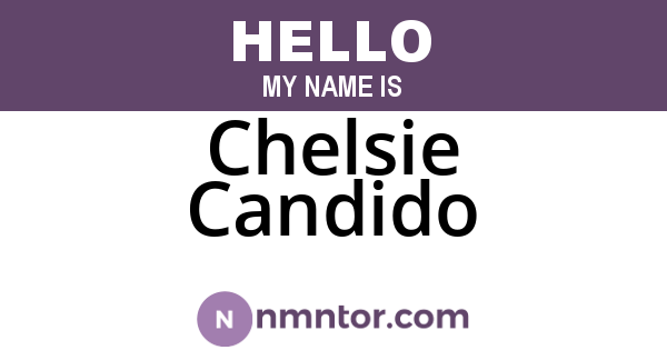 Chelsie Candido
