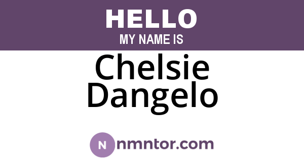 Chelsie Dangelo