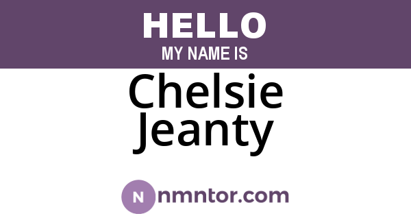 Chelsie Jeanty