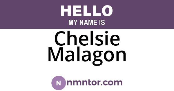 Chelsie Malagon