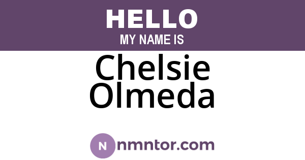 Chelsie Olmeda
