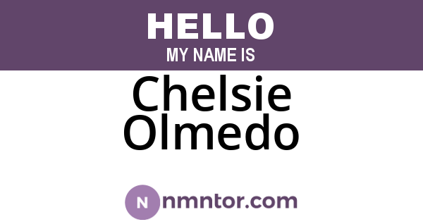 Chelsie Olmedo