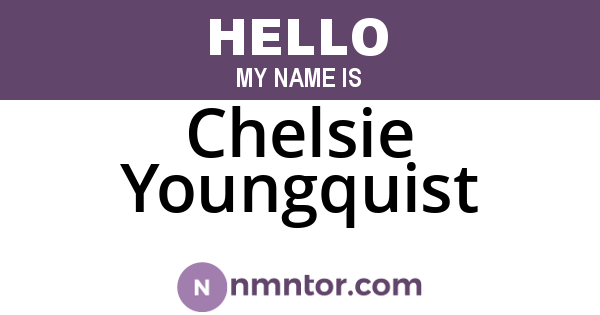 Chelsie Youngquist