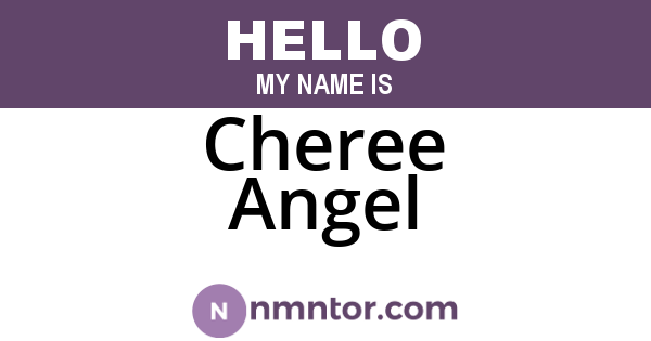 Cheree Angel