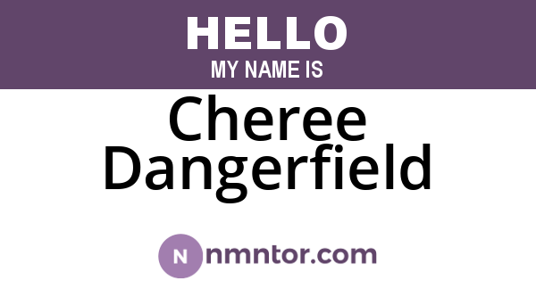 Cheree Dangerfield