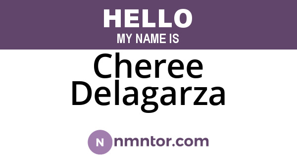 Cheree Delagarza