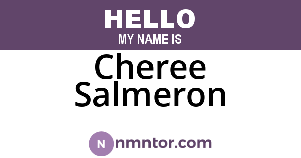 Cheree Salmeron