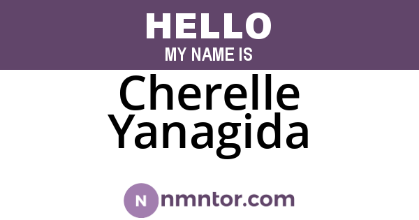 Cherelle Yanagida