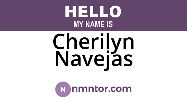 Cherilyn Navejas