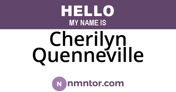 Cherilyn Quenneville