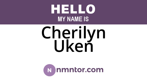 Cherilyn Uken