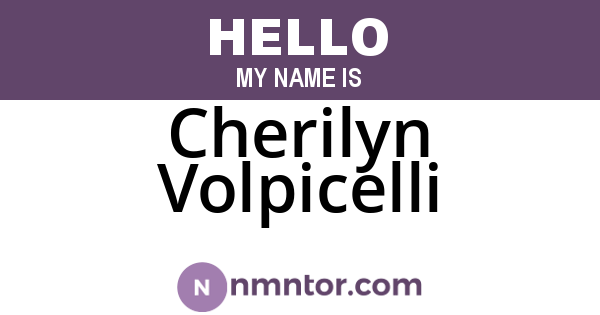 Cherilyn Volpicelli