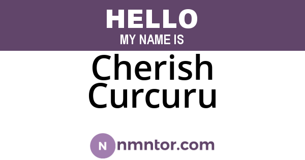 Cherish Curcuru