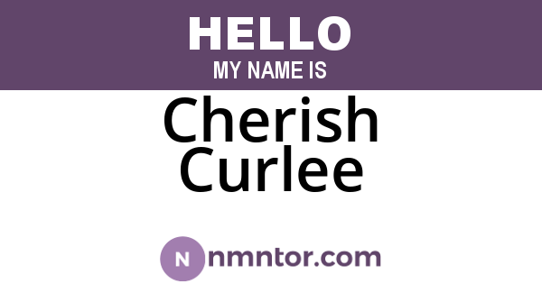 Cherish Curlee