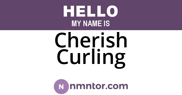 Cherish Curling
