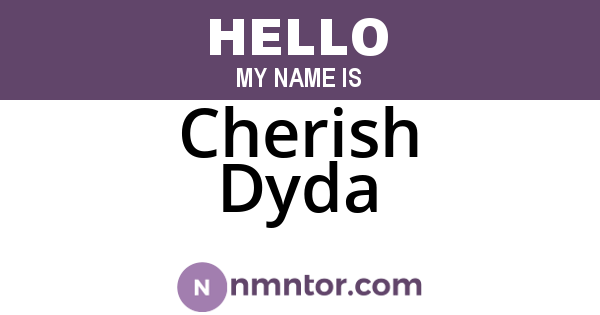 Cherish Dyda