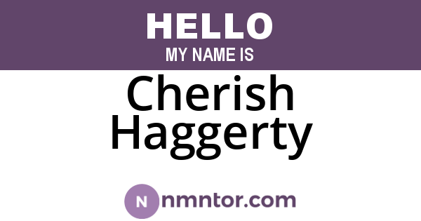 Cherish Haggerty