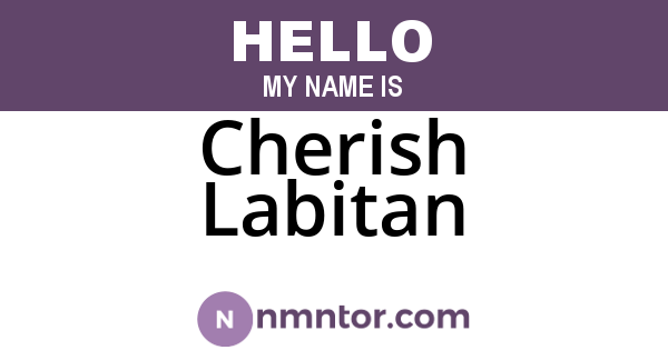 Cherish Labitan