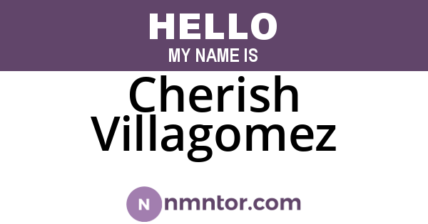 Cherish Villagomez