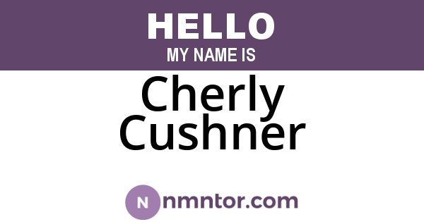 Cherly Cushner