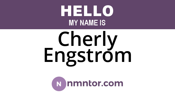 Cherly Engstrom