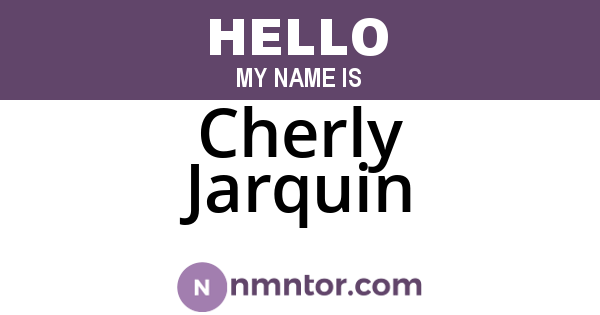 Cherly Jarquin