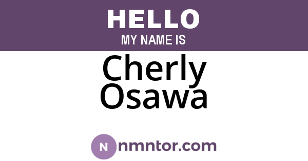 Cherly Osawa