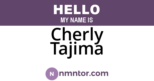 Cherly Tajima