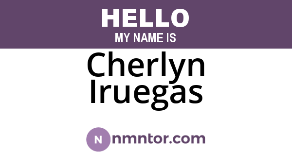 Cherlyn Iruegas