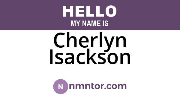 Cherlyn Isackson