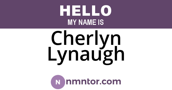 Cherlyn Lynaugh