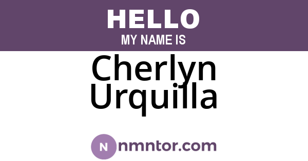 Cherlyn Urquilla