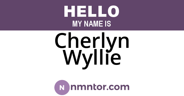 Cherlyn Wyllie