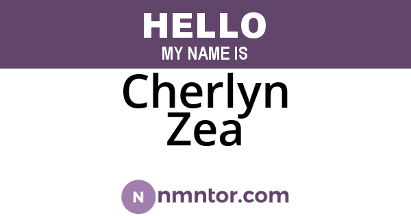 Cherlyn Zea