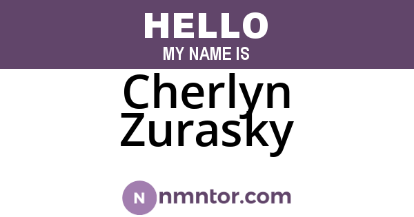 Cherlyn Zurasky