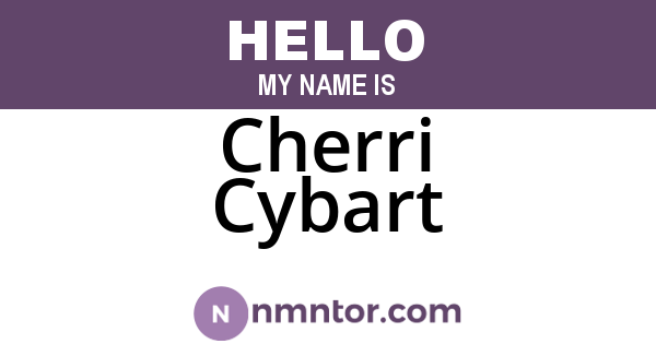 Cherri Cybart