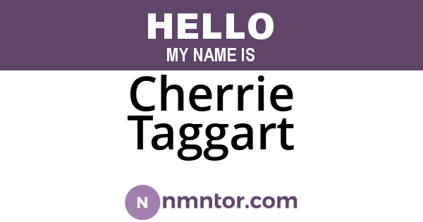 Cherrie Taggart