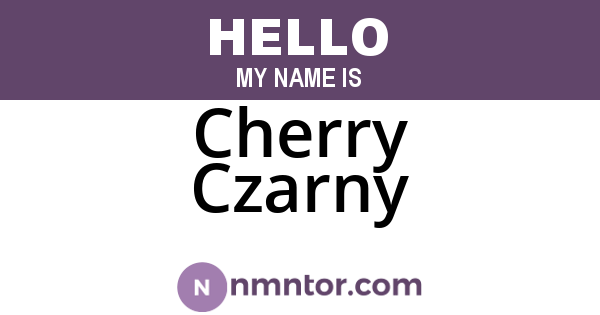 Cherry Czarny
