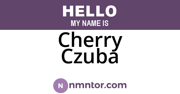 Cherry Czuba