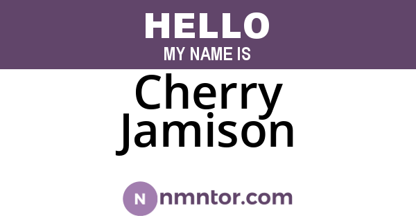 Cherry Jamison