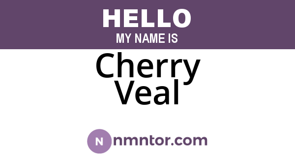 Cherry Veal