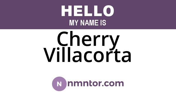 Cherry Villacorta