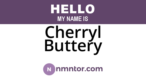 Cherryl Buttery