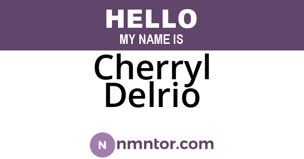 Cherryl Delrio