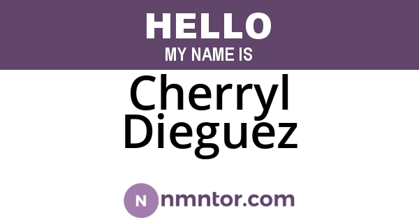 Cherryl Dieguez