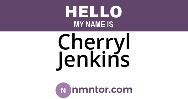 Cherryl Jenkins
